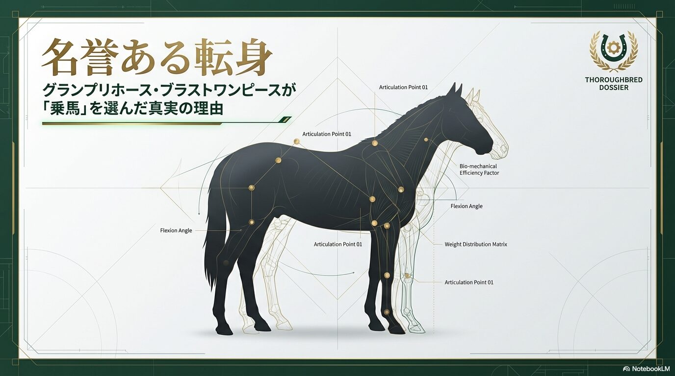 ブラストワンピースはなぜ乗馬に？引退・種牡馬でない理由と今の姿