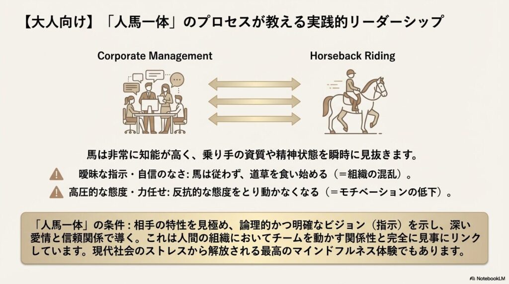 人馬一体のプロセスを通じて学ぶ実践的な組織マネジメントとリーダーシップ
