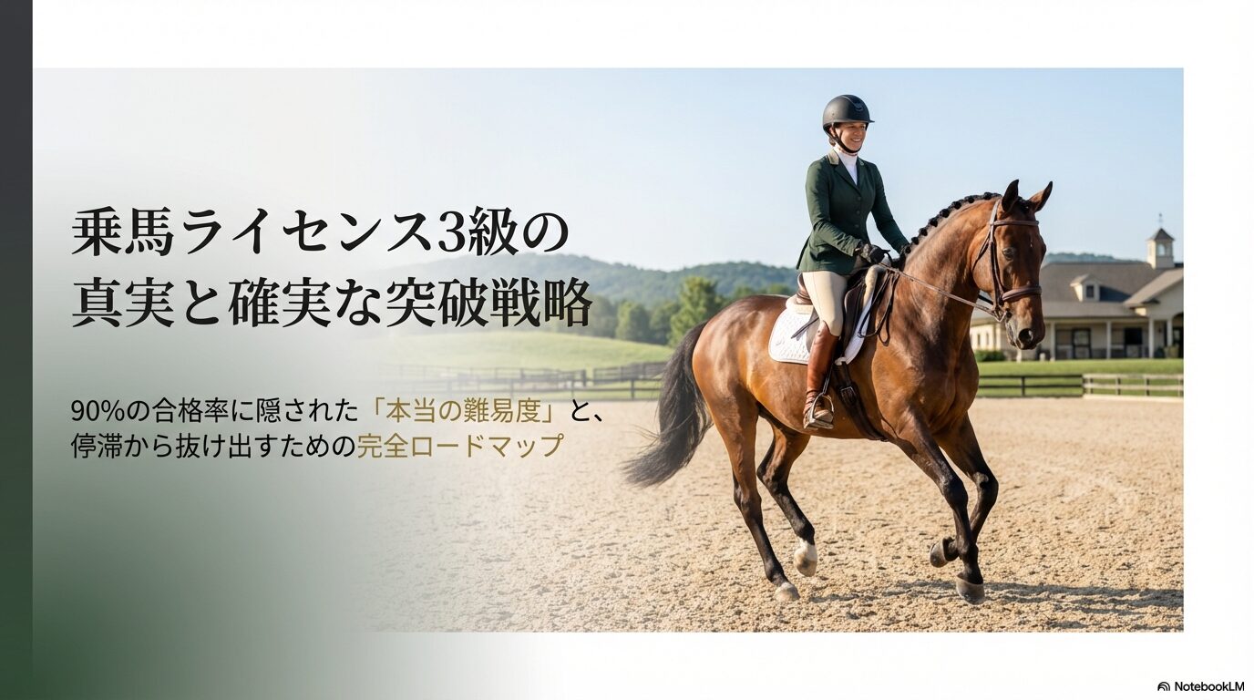 乗馬ライセンス3級の合格率と実態！難易度と対策まとめ