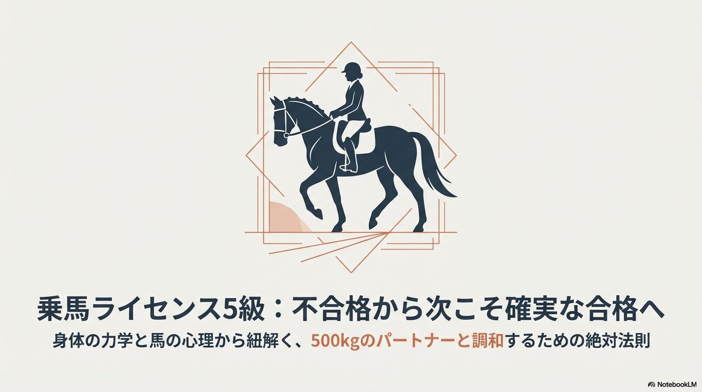 乗馬ライセンス5級に落ちた原因と次こそ合格する対策まとめ