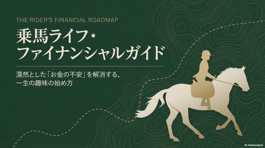 乗馬の習い事にかかる費用の全体像を解説するロードマップ