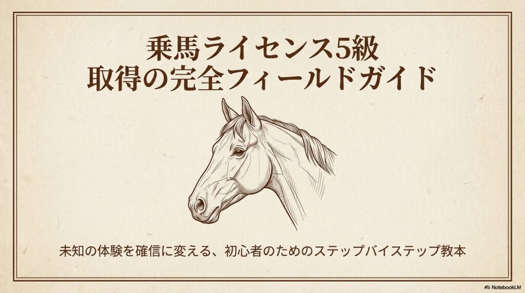 乗馬ライセンス5級取得のための初心者向け完全フィールドガイド