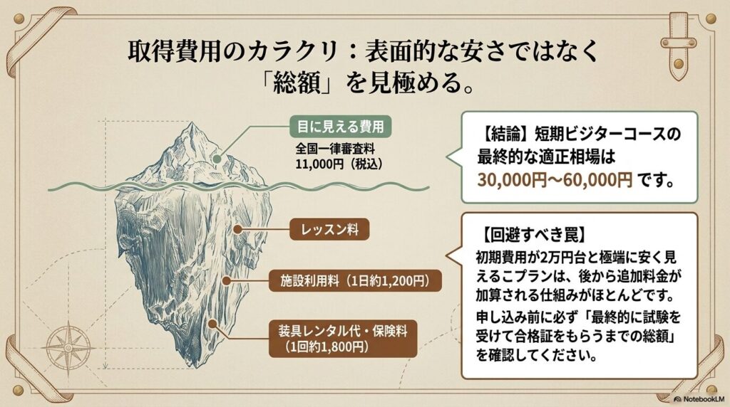 乗馬ライセンス5級の短期ビジターコース取得費用の総額相場と内訳