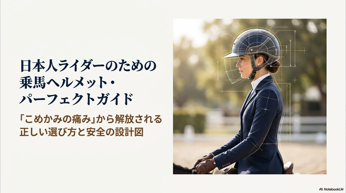 日本人向けの乗馬ヘルメット選び！頭痛を防ぐおすすめモデル