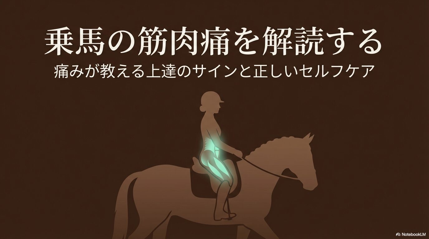 乗馬の筋肉痛の原因と治し方！初心者が知るべき対策と予防